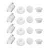 16 Pieces Silicone Hole Plugs for Round Hole,Rubber Tube Stopper