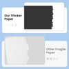 160 Sheets Cardstock Paper 8.5 x 11 Premium Weight 200gsm