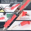 Multimeter Test Leads Set with Alligator Clamps, CAT III 1000