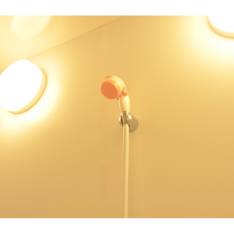 カクダイ やさしいシャワー 3567 長さ:26.40cm 白