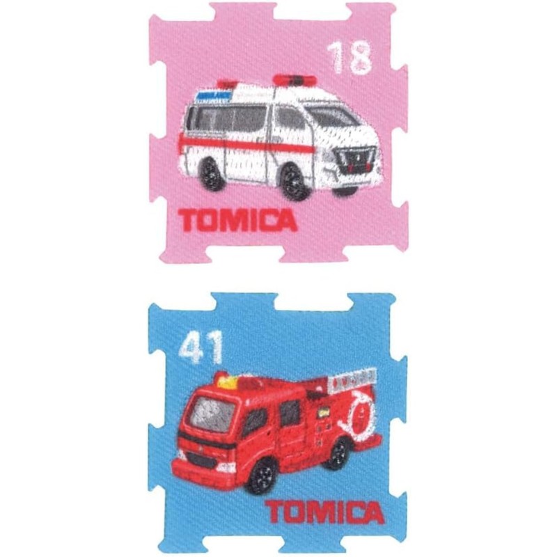 Pioneer TOM650-TOM54 Ambulance, Fire Engine, Includes 2 Patches, Height 1.5