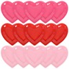 JarThenaAMCS JarThenaAMCS 60Pcs Valentine's Day Paper Plates Heart Shaped Disposable