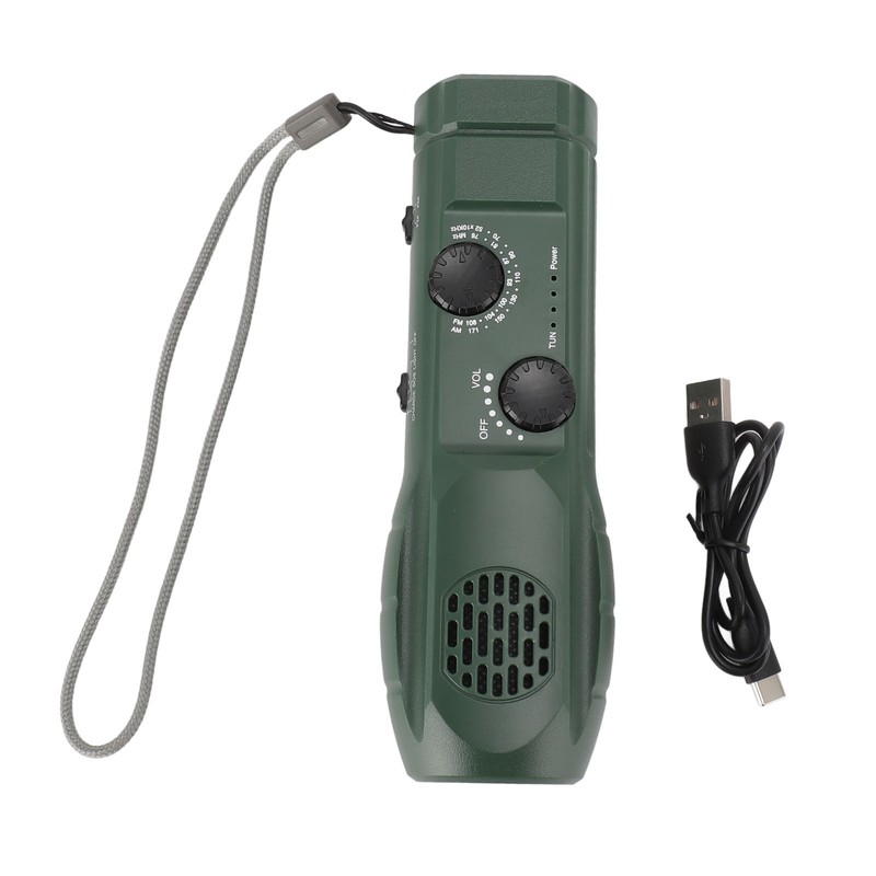 Hand Crank Emergency Radio Multifunctional AM FM Band Portable Emergency