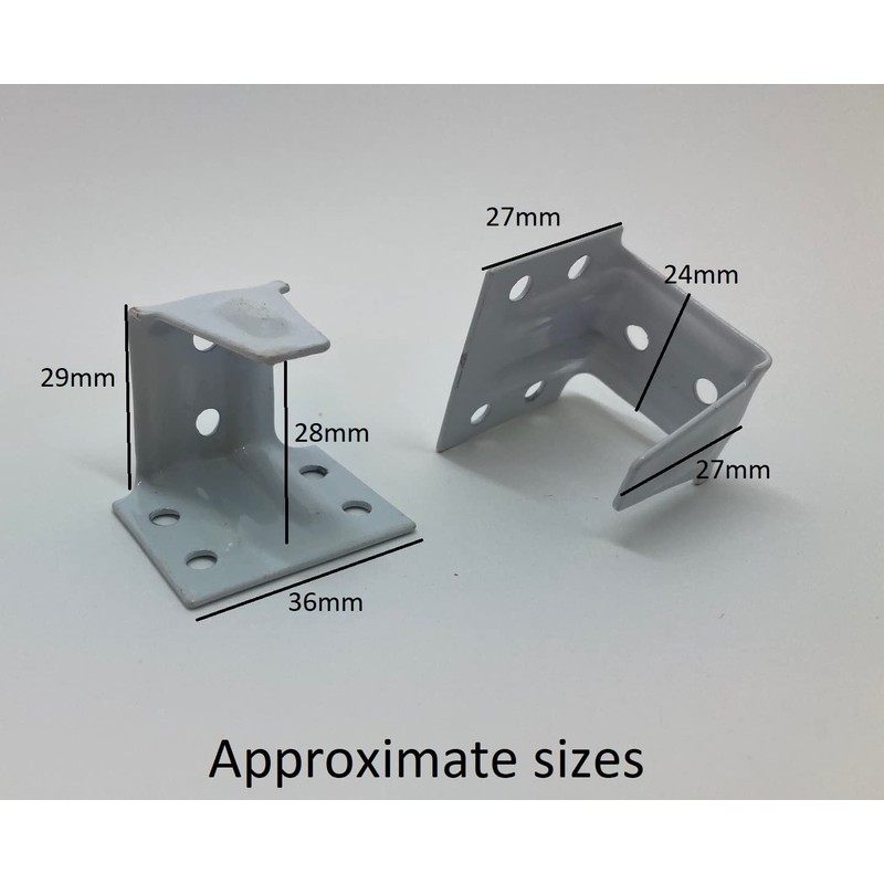 Blindspares Centre Support Fitting Bracket for 25mm/1" Venetian/Wood Blind 4