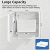 Pollock Commercial Paper Towel Holder Dispenser, Large Capacity
