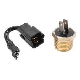Thermal Fan Sensor Switch with Plug High Performance ABS Copper Replacement for Polaris Magnum ATV