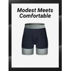 Arcweg Men's Swim Trunks 9" Swim Shorts with Compression Liner