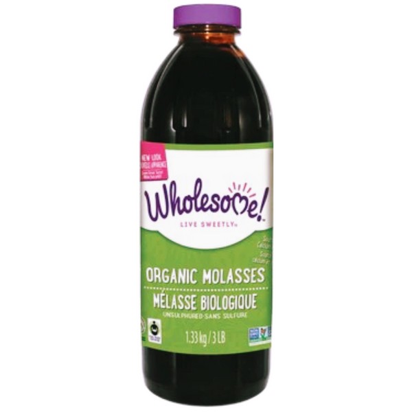 Wholesome Sweeteners - Organic Fair Trade Molasses, 1.33 kg/3 lb