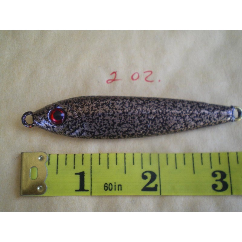 HOME MADE 21 PCS ANCHOVY FISH JIG/SPOON STYLE LURE BAIT,