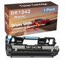 1-Pack Compatible Drum Unit (Black) Replacement for Kyocera DK1242 Drum