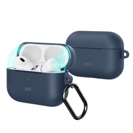 ESR AirPods Pro Case, Compatible with AirPods Pro 2nd Generation/1st Generation (2023/2022/2019), Magnetic Locking Lid, Full Drop Protection, Slim and Lightweight, Blue
