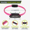 The ProsourceFit Resistance Ring enhances Pilates Workouts with Light Resistance