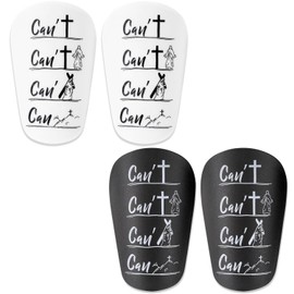 GROVBLE 2 Pairs of Mini Shin Pads, Football, Men, Shin Pads, Small, Children's Football, Mini Shin Pads for Children, Boys, Girls, Cosy Protective Equipment