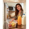 WELKOR 6 Pack Polypropylene Food Storage Containers for Party, Catering,