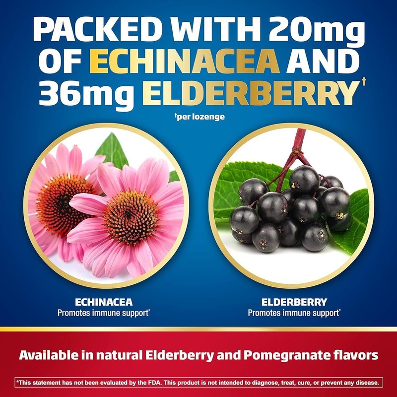 COLD-EEZE Defend-EEZE Immune Support Dietary Supplement Lozenges, 100% Daily Value