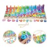 Tablero Multi-juegos Educativo Tablero Montessori En Madera