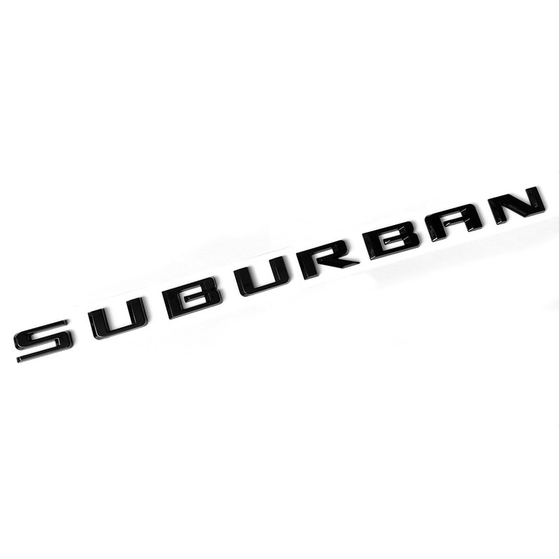 3pack OEM 2021 Suburban Emblem 3D Letters Badge Compatible with