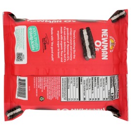 Newman's Own Organic Cookie O Chocolate Vanilla Creme, 13 oz