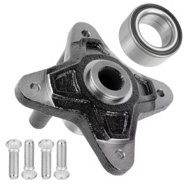 Caltric Rear Wheel Hub W/ Bearing and Bolts for Polaris RZR 4 900 2014 / RZR 900 2014