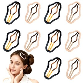 Pinzas para el cabello para mujer, pinzas metálicas a presión, pasadores antideslizantes para peinar, horquillas para el cabello para mujer, accesorio