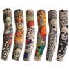 Booge 6 Pcs Temporary Tattoo Arm Sleeves, Unisex Arts Temporary