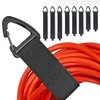 Heavy Duty Storage Strap for Extension Cords,Extension Cord Organizer,Hook and