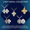 Extel Pewter Catholic 5 Way Cross Pendant Necklace, Holy Spirit