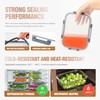 WWYH.DSS,10-Pack Meal Prep Containers with Snap Locking Lids, Glass Airtight