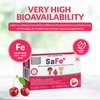 SaFe+ Liquid Iron for Children | Great Tasting Cherry Flavor