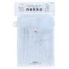 Sunstar Stationery Flat Nekko Pencil Case, Sugar White S1427458