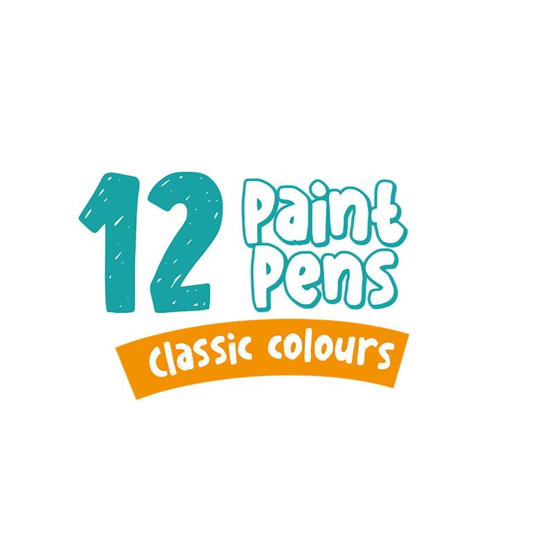 Paint Pop 12 Paint Pens CP09