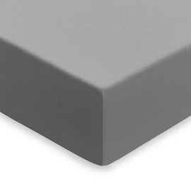 NIYS Luxury Bedding Extra Deep Fitted Sheets 16''/40cm Deep 15 Colours (Super King, Grey)