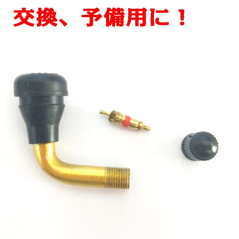L-Shaped Air Valve, PVR60, Set of 10, Multi Tool Included,