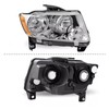 Headlights Assembly Pair for 2011-2013 Jeep Grand Cherokee & 2011-2017