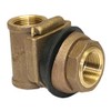 Merrill MFG MBNL50 No Lead Brass Pitless Adapter, 1" Drop