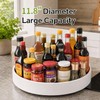 CTIME 11.8" Lazy Susan for Refrigerator, Lazy Susan Spice Rack