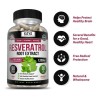 Resveratrol 1200mg 60 Cápsulas Kaya Sin Sabor