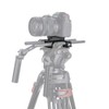 NICEYRIG Universal Base Plate Quick Release Clamp with 15mm Rod
