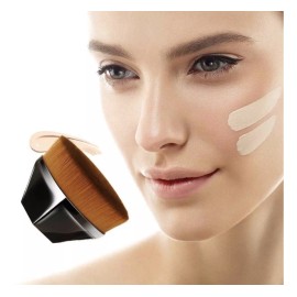 Brochasmx Brocha Viral Kabuki Para Aplicar Base De Maquillaje 1 Pieza