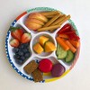 PICK PLATES Children's Divided Plate for Fussy Eaters. 5 Compartment