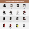 Reusable Capsules for Nespresso OriginalLine - 6pcs Espresso Refillable Pods