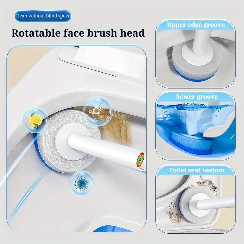 Disposable Toilet Brush - Suitable for Toilet Cleaning and Bathroom
