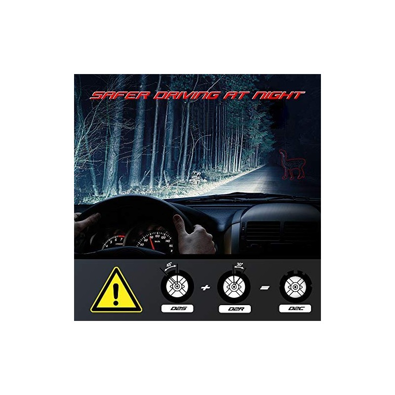 D2S HID Xenon Headlight Bulb 8000K, 12V 35W, Pack of