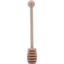 Wooden Honey Dipper Sticks Collecting Dispensing Drizzling Jam Portable Wedding Party for Honey Jam Jar Drizzle Honey Dining