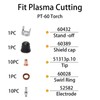 23PCS Plasma Torch Tips Kit 40-50A 1.0mm for IPT-60/PT-60/IPT-40/PT40 with