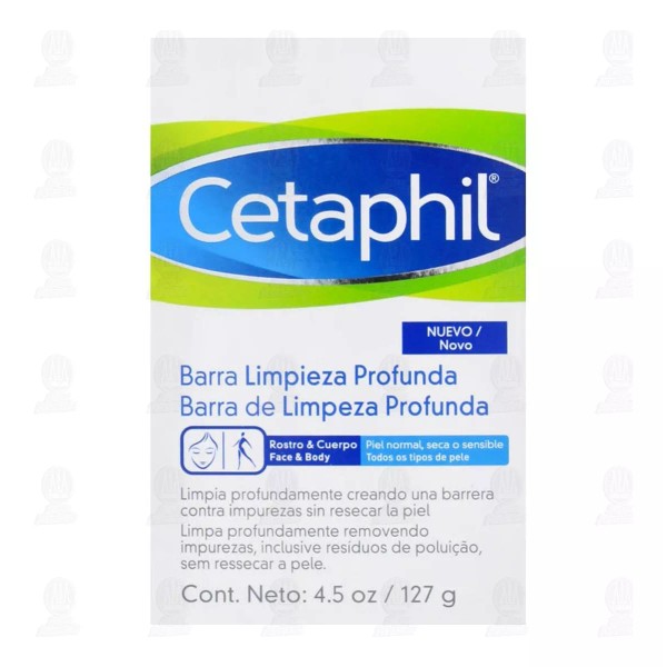 Cetaphil Barra Antibacterial Dermolimpiadora Facial 127g
