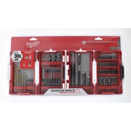 Milwaukee 48-32-4017 Shockwave Automotive Impact Drill and Bit Driver Set