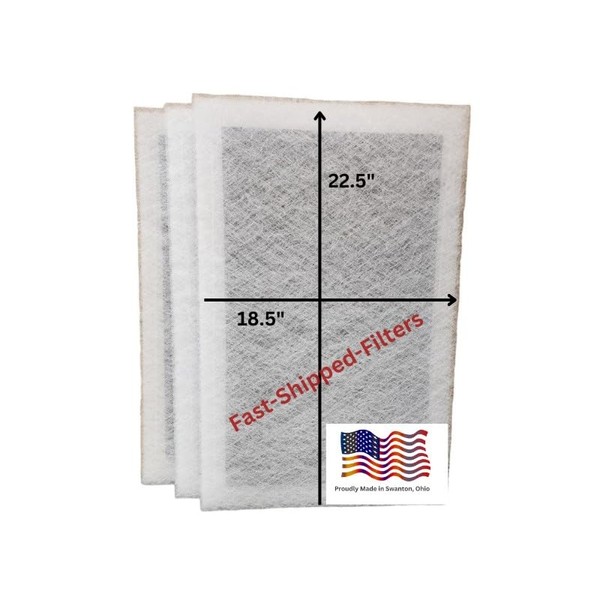 Fast-Shipped-Filters 3 Pack 20x25 Replacement Filter Pads Compatible with AirRanger
