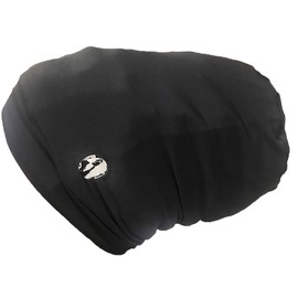 Fairy Black Mother Dreadlock Locs Hair Cap (Medium, Grey)