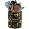 Howise 7" Music Utensil Holder, Large Kitchen Utensil Holder Organizer